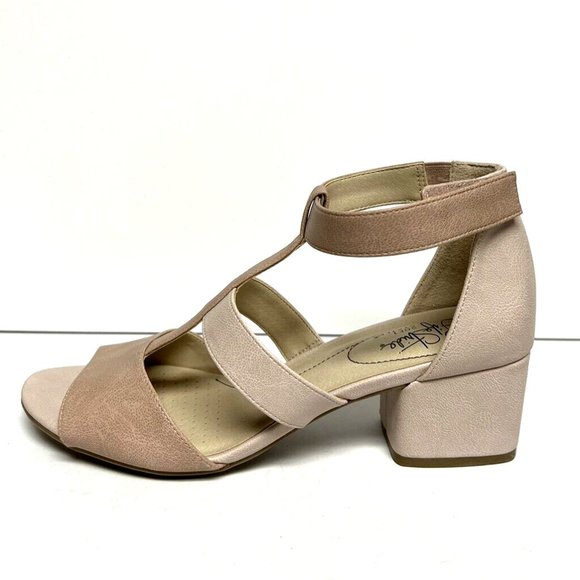 Lifestride Womens Riley Sandal Pink Size 8.5 M - Picture 1 of 6